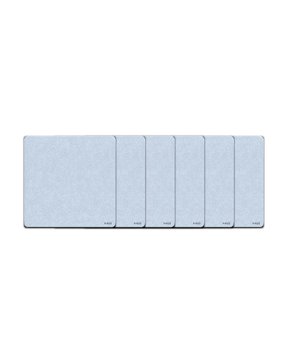 Set de portavasos 6 piezas